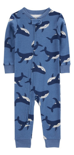 Pijama Mameluco De Ballenas De Niño 2s405410 Carters®