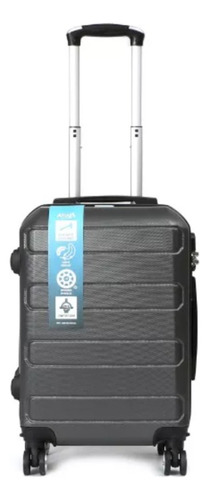 Valija Chica 8kg Tamaño Mochila Bolso De Mano Bajo Asiento Negro Lisa