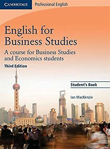English For Business Studies St 3a Ed  - Mackenzie Ian