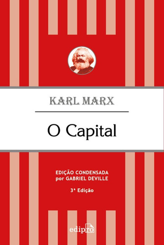 Livro O Capital Karl, Marx Português Edipro