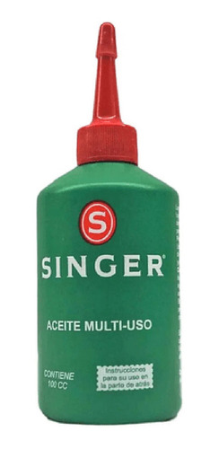 Aceite Singer Para Maquinas De Coser 100ml