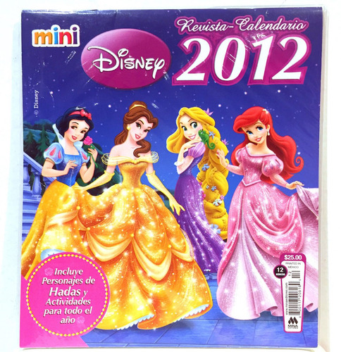 Revista Disney Princesas Especial Calendario   