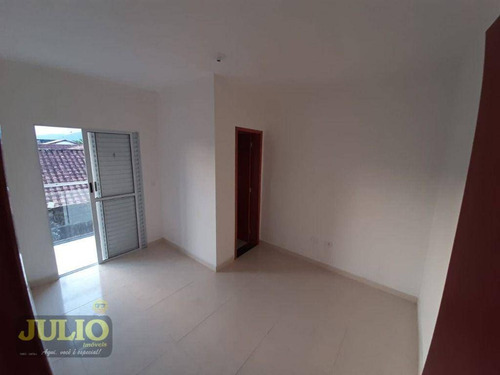 Entrada A Partir De R$ 20 Mil E Saldo Financiado!sobrado Com 2 Suítes, 68 M² Por R$ 204.000 - America - Mongaguá/sp - So0862