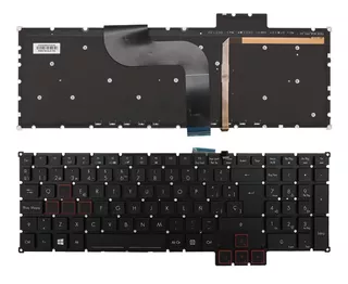 Teclado Compatible Acer Predator 17 15 G9-591 G5-793 Luz Esp