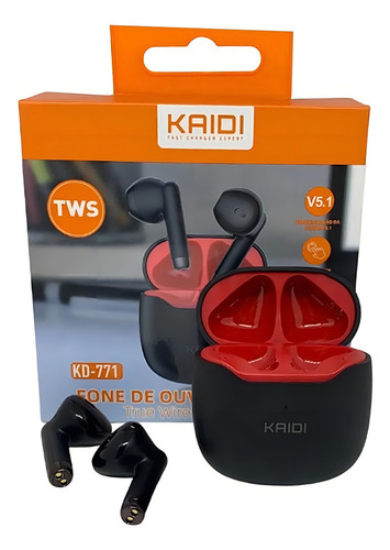 Fone Ouvido Kaidi Bluetooth 5.1 Sem Fio Kd771 Kaidi Kd-771