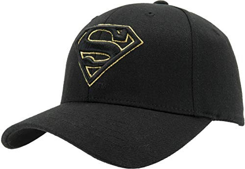 Superman Logo Flexfit Stretch-fit Fitted Baseball Cap 8h9fz