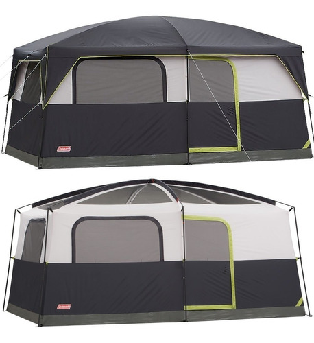 Barraca Camping Grande 9 Pessoas Coleman +luminaria +brinde