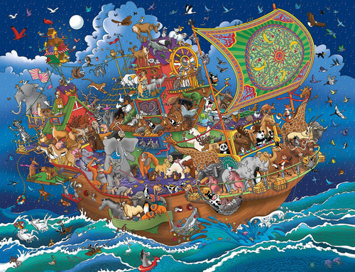 Springbok's 400 Piece Family Jigsaw Puzzle No 's Ark