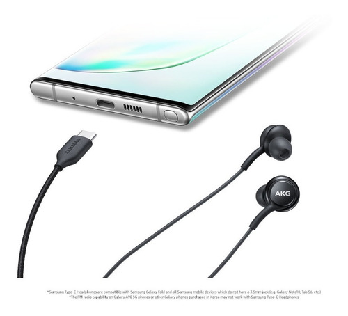 Imagen 6 de 6 de Auriculares Samsung Tipo C S20 S21 Note 20 Ultra Plus Tab S6