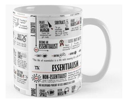 Taza Esencialismo (greg Mckeown) Calidad Premium