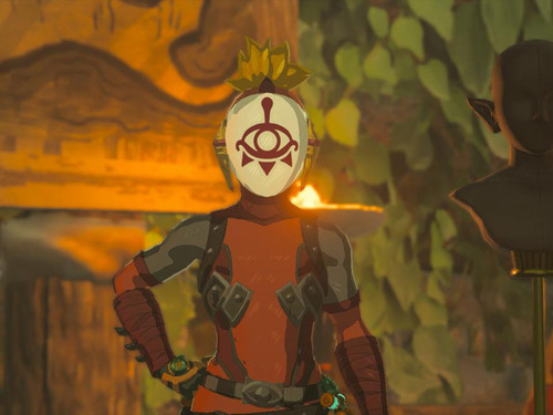 Mascara Tematica The Legend Of Zelda, Del Clan Yiga