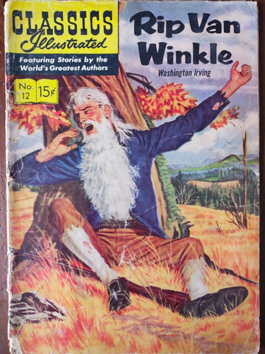 Rip Van Winkle Classics Illustrated No.12 Washington Irving