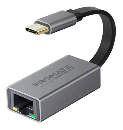 Adaptador Hub Usb-c A Rj45 1000mbps Promate Gigalink-c