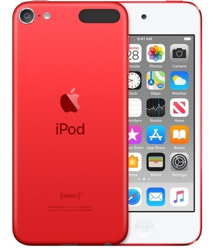 Apple iPod Touch Ultima Septima Generacion 128gb Red