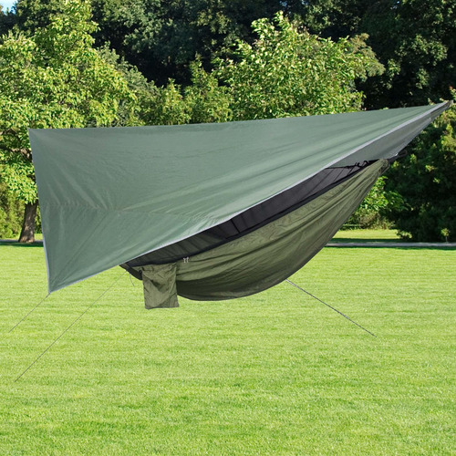 New Hamaca Resistente For Camping Con Protección Solar