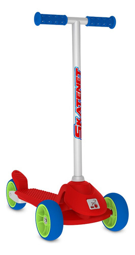 Skatenet Iniciante Vermelho Bandeirantes Vermelho Skatenet