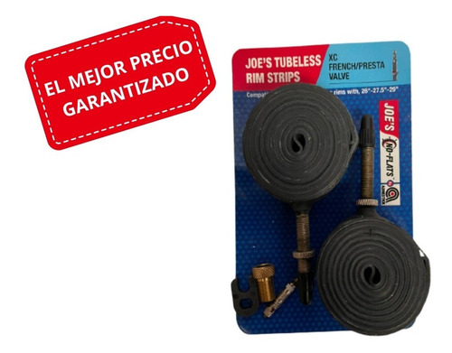 Corbata Con Valvula Para Conversion A Tubeless Parabicicleta