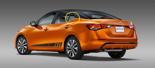 Cristal De Aleta Trasera Izquierda Nissan Sentra 2020-2022