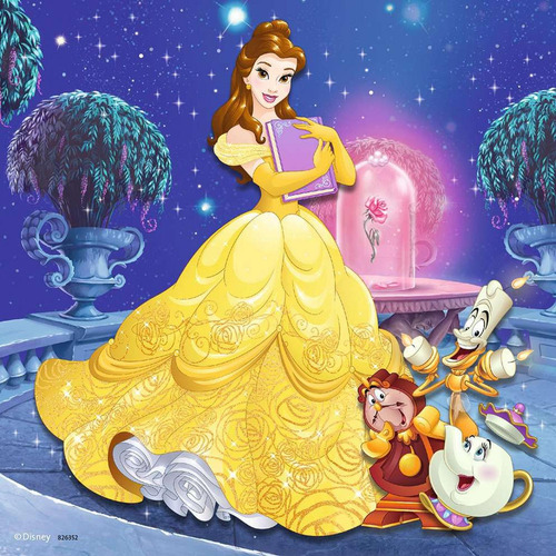 Rompecabezas: Disney Princesas 3pack 49pz Ravensburger Ariel
