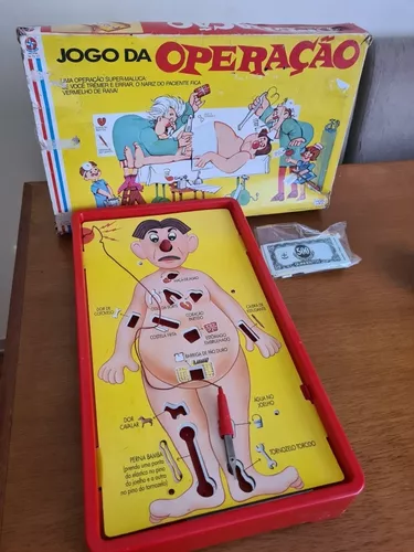 Jogo Antigo De Cirurgia Brinquedo