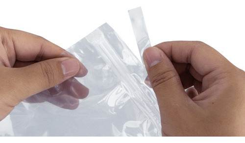 Embalagem Com Fecho Ziplock Stand Up Pouch 14x19 - 100 Und