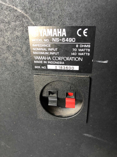 Imagen 9 de 12 de Yamaha Bocinas Nos-6490