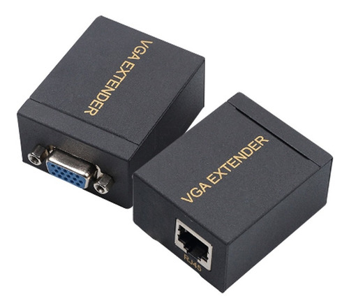 Imagen 2 de 4 de Cable Vga Prolongador Vga Por Utp Extensor Rj45 Hasta 60m