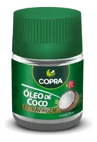 Óleo De Coco Extra Virgem Copra 30 Ml Wxz