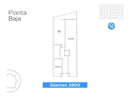 Imagen 26 de 27 de Monoambiente A Estrenar Güemes 2900