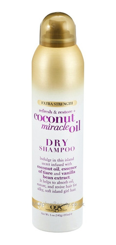 Coconut Miracle Oil Dry Shampoo 235ml