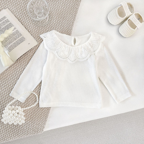 Camiseta De Bebé De Estilo Coreano Para Niñas