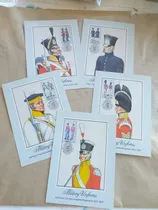 Comprar Lote 5 Maximun Card Antiguos Uniformes Militares Sudáfrica