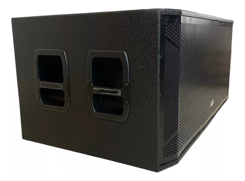 Subwoofer Elite Pro Eds218p Amplificado 2x18 Color Negro