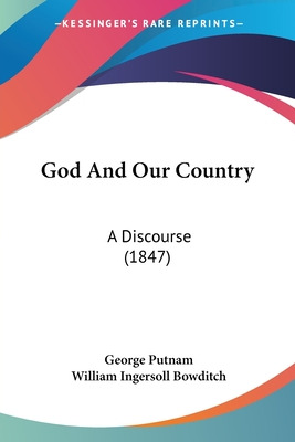 Libro God And Our Country: A Discourse (1847) - Putnam, G...