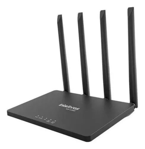 Roteador Intelbras Wi-force W5-1200f Preto 100v/240v