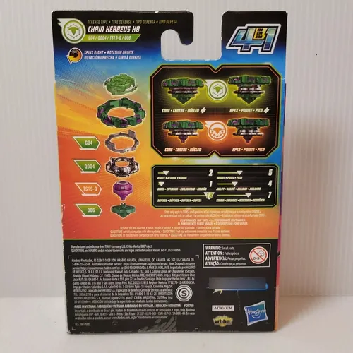 Beyblade Burst Quad Strike Chain Kerbeus K8 F6804