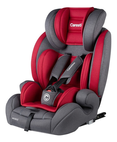 Butaca Silla Auto Bebe 1/2/3 9-36kg Isofix Moscú Rojo