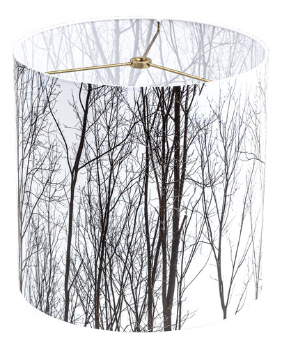 Pantalla Decorativa Para Lampara (10.0 X In) Diseño Arbol