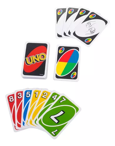 3 Jogo De Cartas Baralho Mattel Games Copag Uno 114 Cartas - Deck de Cartas  - Magazine Luiza