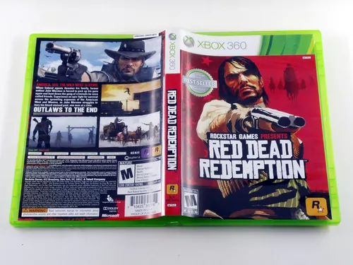 Vendo a Capa sem O Dvd Read Dead Redemption Xbox 360.Sem O Cd, Jogo de  Computador Xbox Usado 93003453