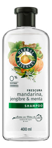 Shampoo Herbal Essences Frescura Mandarina Jengibre & Menta 400ml
