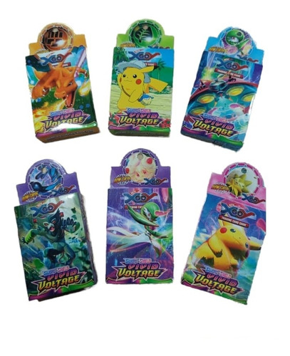 Cartas Pokemon Mini Maso De 33 Cartas Importadas 