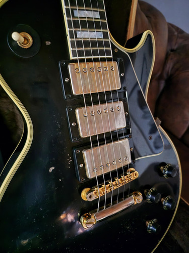 Gibson Custom Shop Eric Clapton 1958 Les Paul Custom Ebony Diestro Ebony Ébano (Usado)