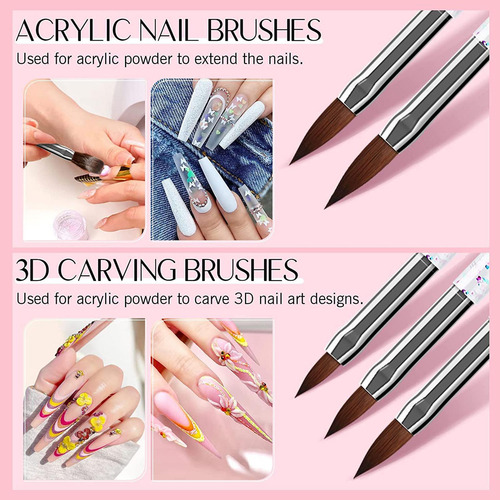 2 X 13pcs Nail Art Design Pen Herramienta De Pintura Nail