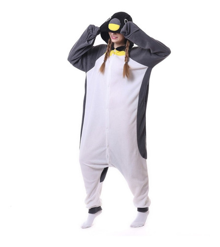 Pijama De Mapache Kigurumi Con Forma De Animal, Gato, Oso Y