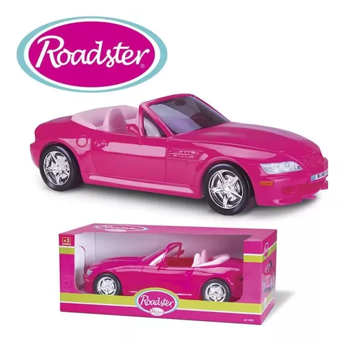 2 Boneca Barbie Mattel + Carro Conversível Pink