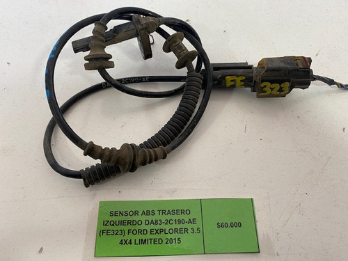 Sensor Abs Trasero Izquierdo Ford Explorer 3.5 2015