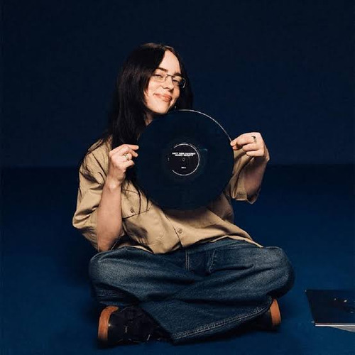 Lp Billie Eilish - Hit Me Hard Vinil Azul, Lacrado P Entreg Versão Do Álbum Edição Limitada
