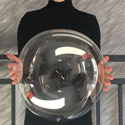 Imagem 1 de 8 de Balão Bubble Bobo Transparente 18 Polegadas 45cm 10 Unidades