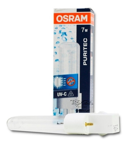 Lampada Uv Osram 7w Para Reposição - Para Filtros Uvs